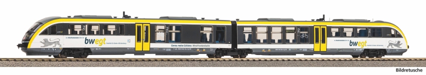 PIKO 52980 - H0 - Diesel-Triebwagen Desiro bwegt, DB AG, Ep. VI - DC-Sound